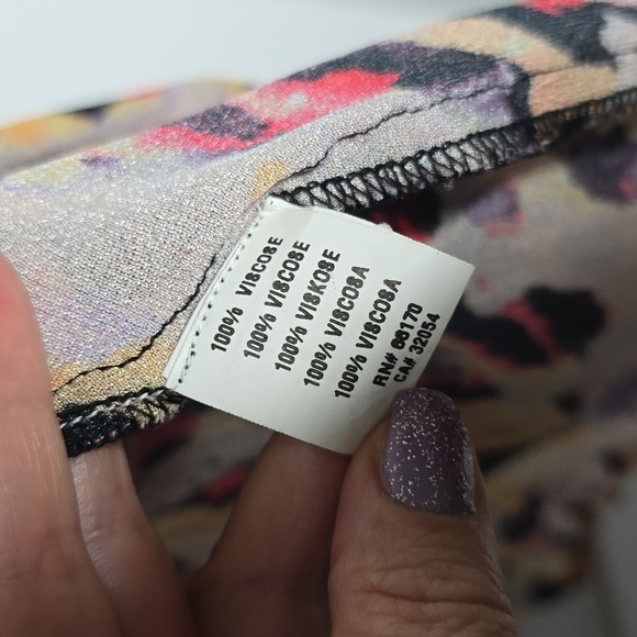 Anthropologie Blank Joelle Leopard Peasant Blouse Size Large, NWOT - Picture 6 of 11